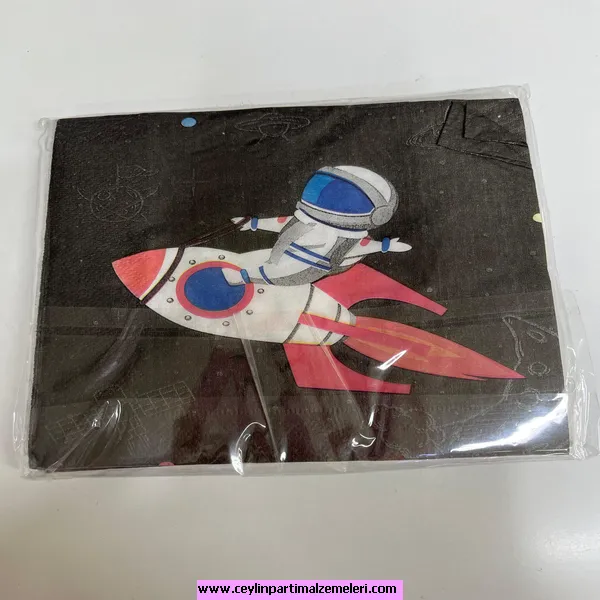 Uzay Temalı Peçete